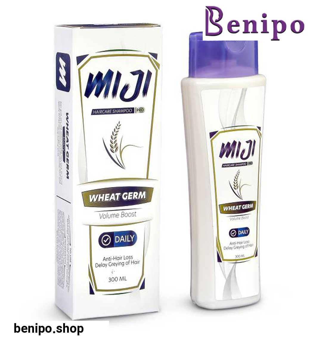 شامپو روزانه حجم دهنده مو جوانه گندم حجم 300 میل