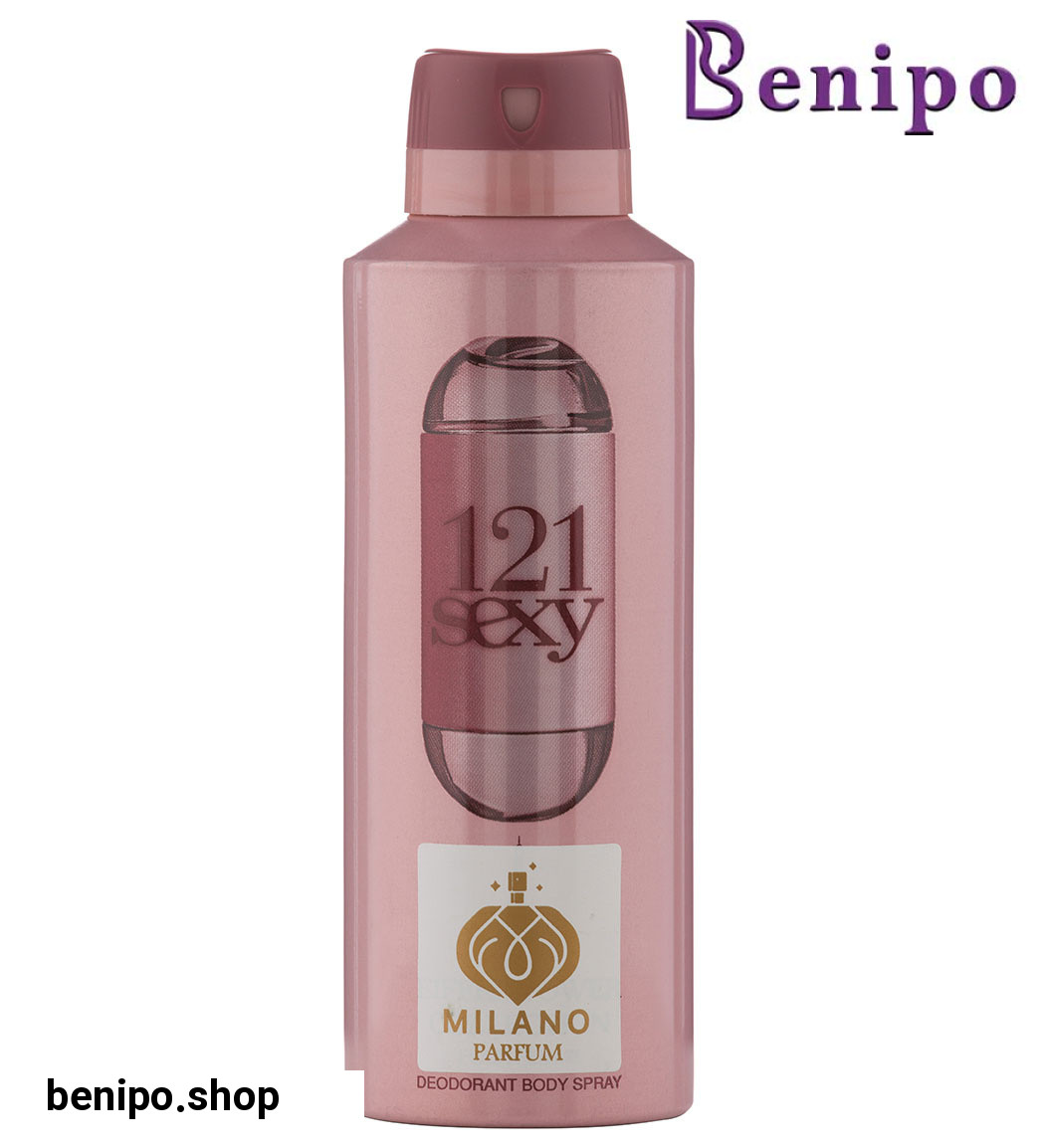 اسپری خوشبو کننده بدن مدل 121S حجم 200میل