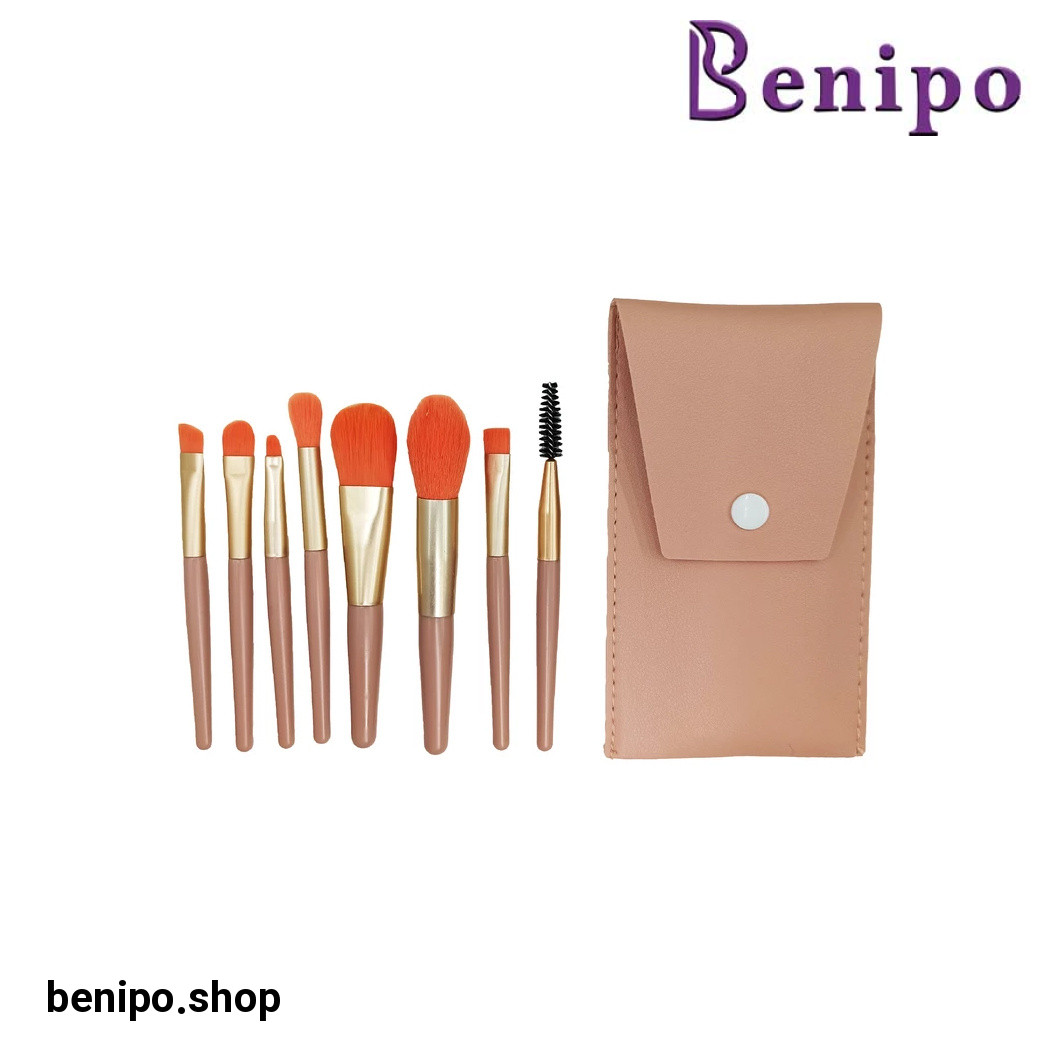 ست براش آرایشی مدل مینی فیکس مجموعه 8 عددی