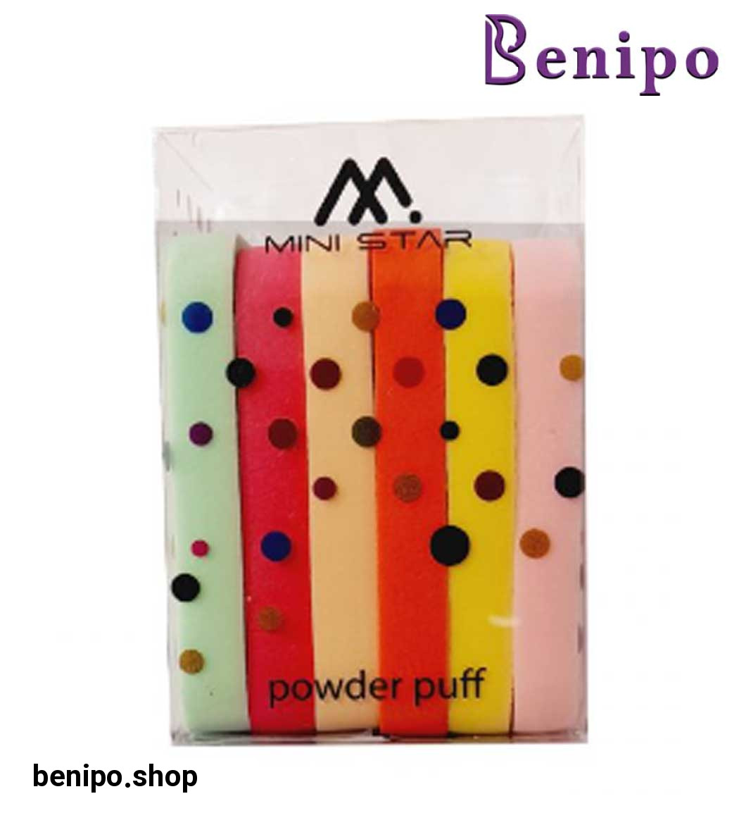 پد آرایشی بسته شش عددی