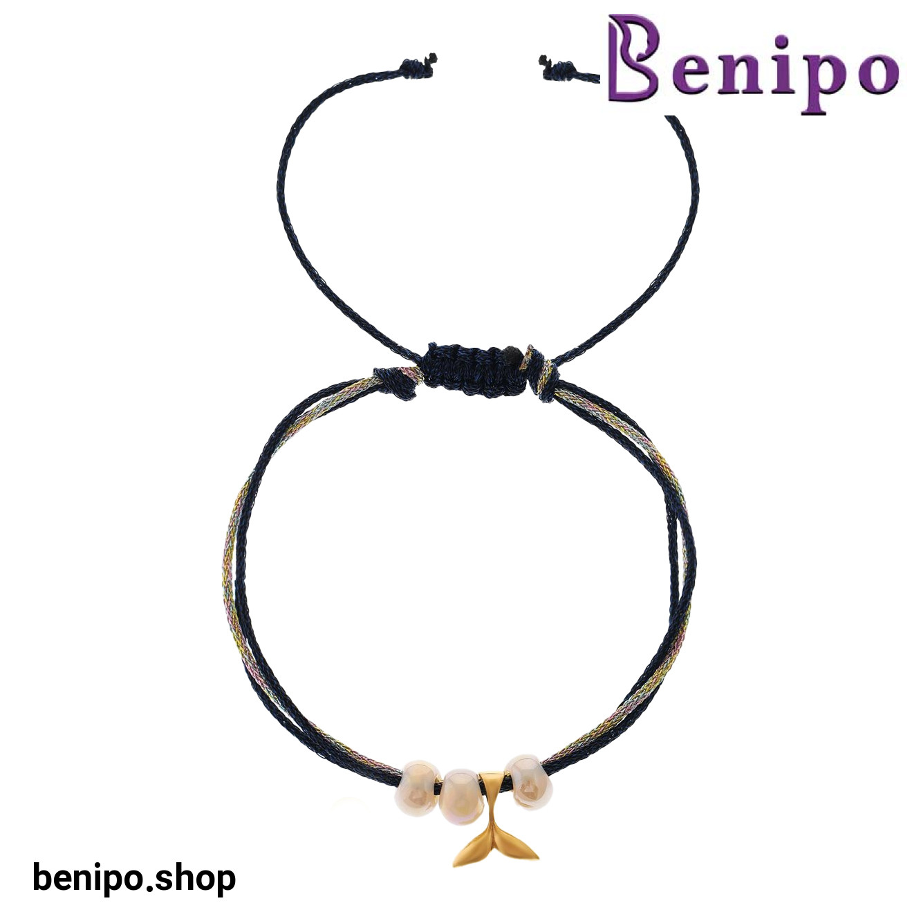 دستبند طلا 18 عیارمدل دم نهنگ1