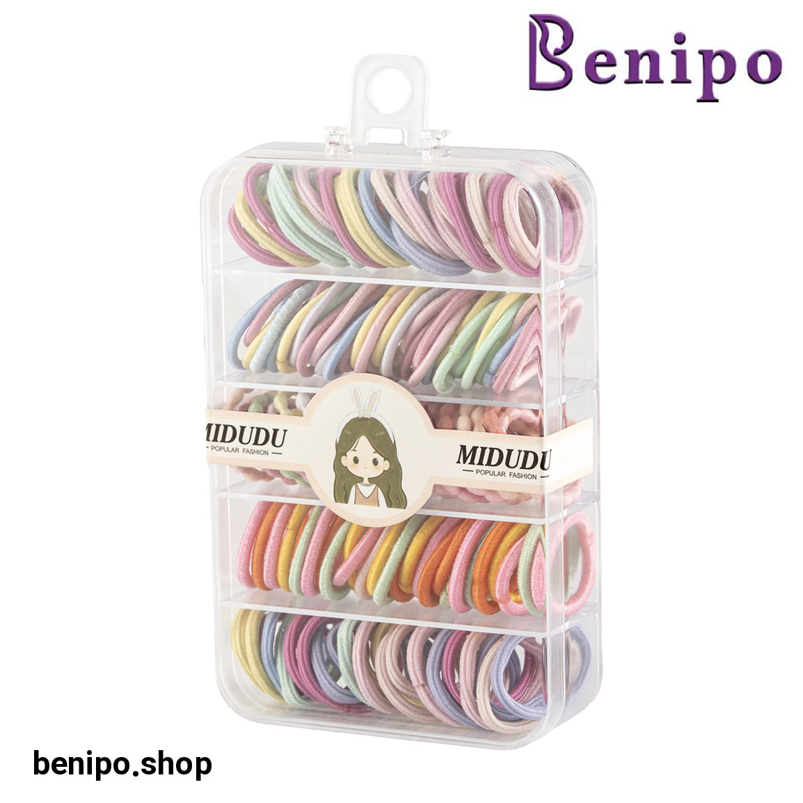 کش سر رنگی بسته 5 عددی