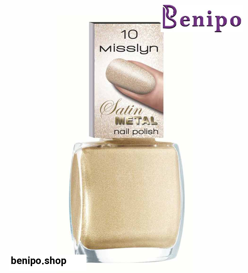 لاک ناخن ساتین متال