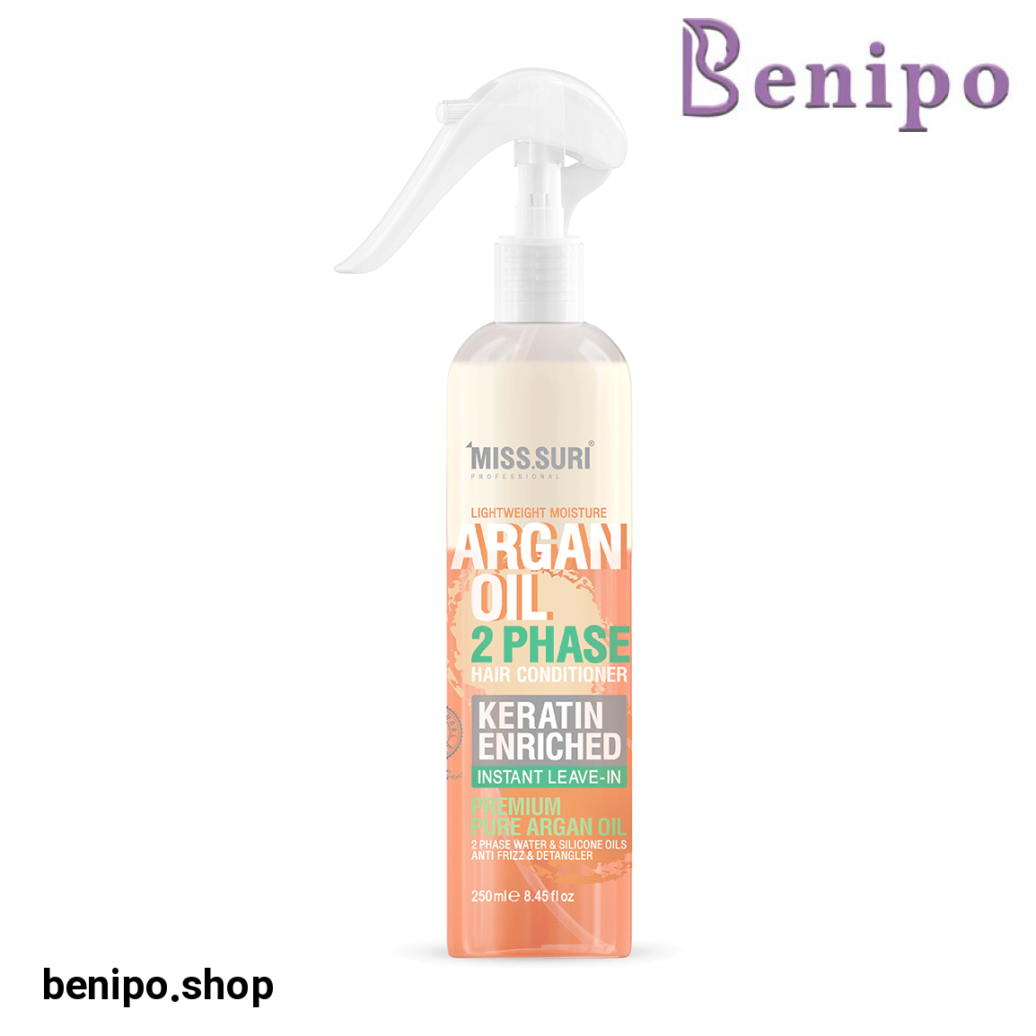 اسپری دو فاز روغن آرگان حجم 250 میل