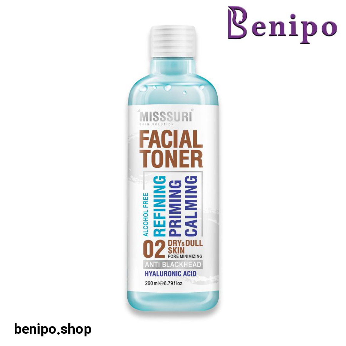 تونر صورت مناسب پوست خشک حجم 260 میلی لیتر