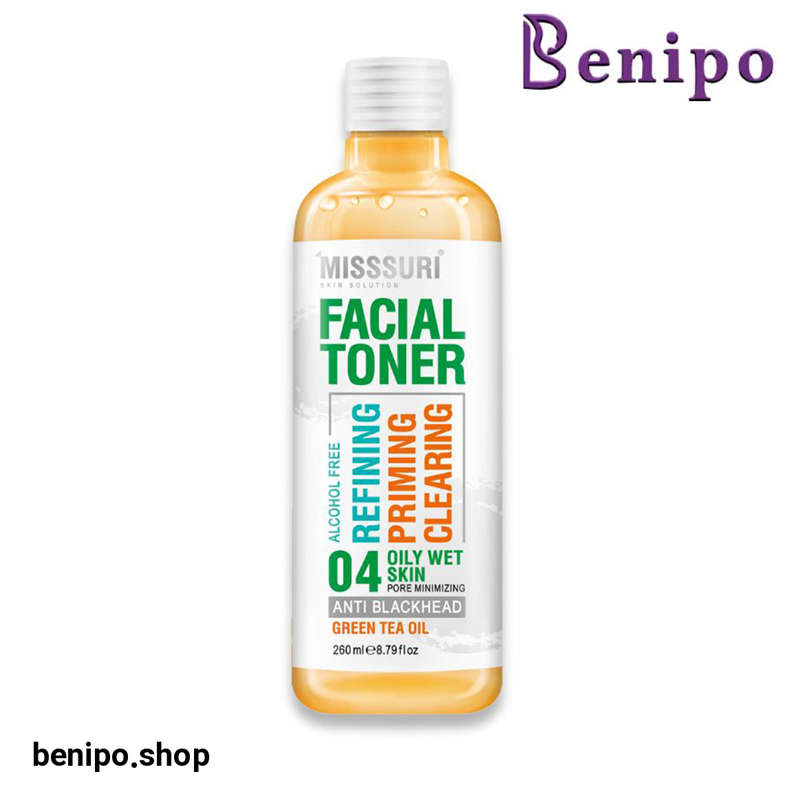 تونر صورت مناسب پوست چرب حجم 260 میلی لیتر