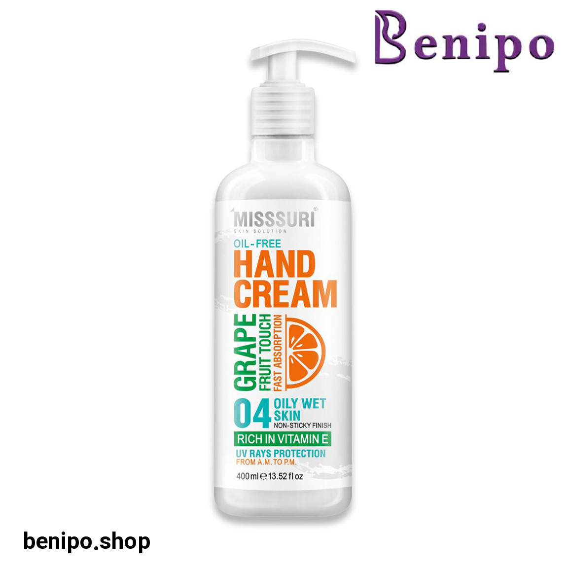 کرم مرطوب کننده دست مناسب پوست چرب حجم 400 میلی لیتر