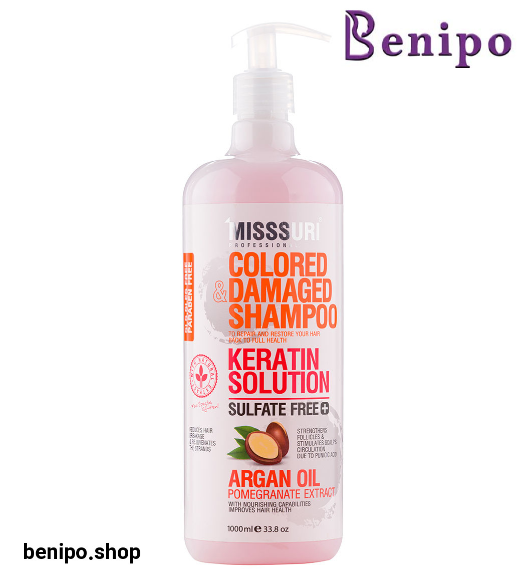 شامپو فاقد سولفات کراتینه حجم 1000 میل