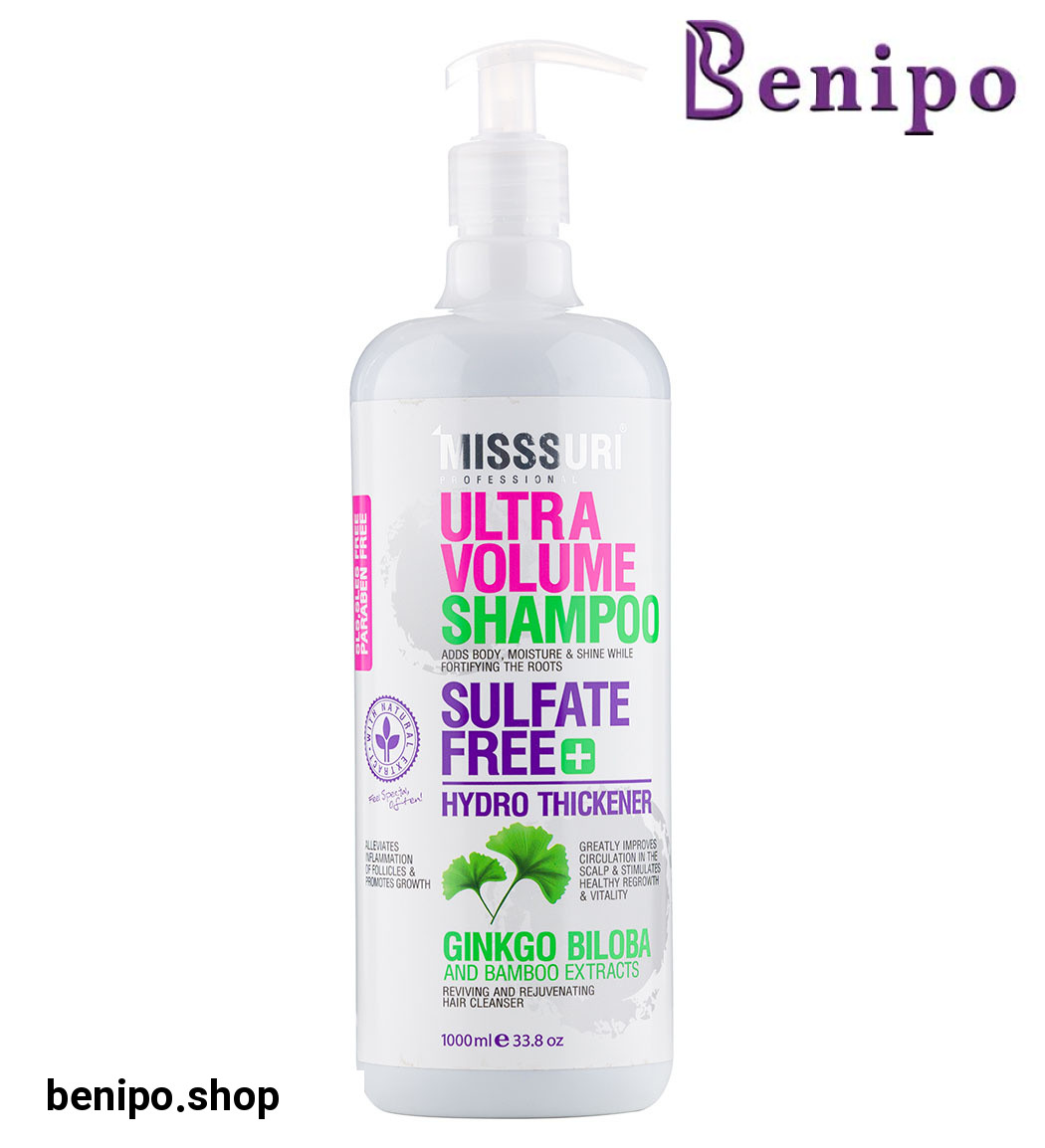 شامپو فاقد سولفات حجم دهنده مو حجم 1000 میل