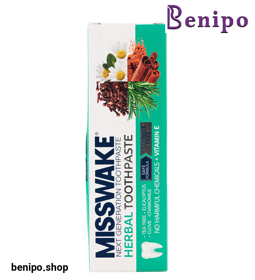 خمیر دندان گیاهی حاوی عصاره میخک و روغن درخت چای 75 میلی لیتر