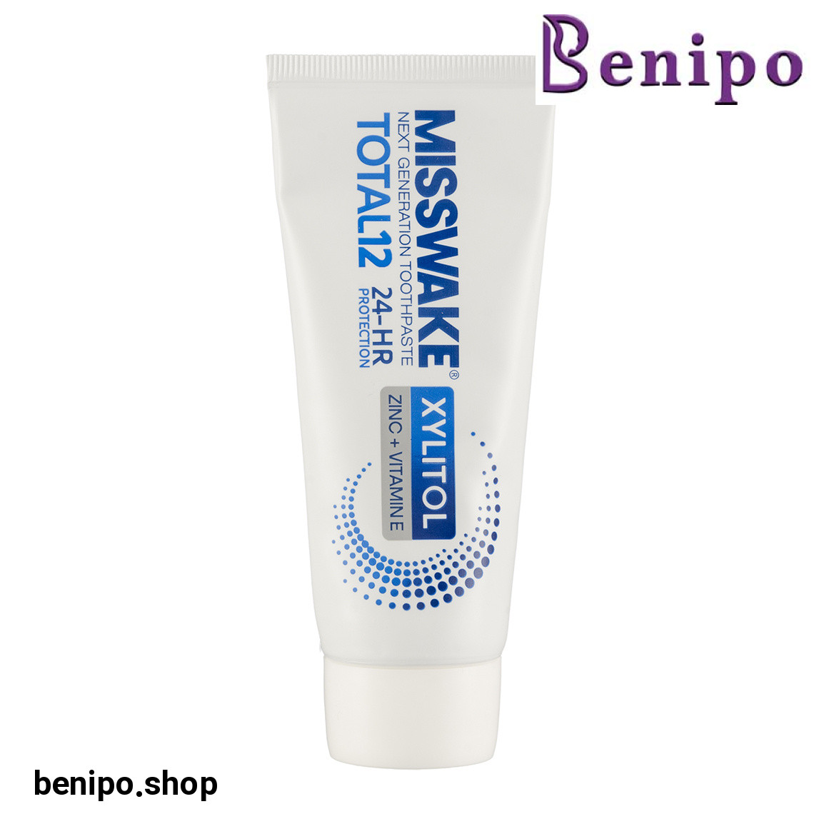 خمیر دندان کامل حاوی زایلیتول مدل Total 12 حجم 75 میلی لیتر