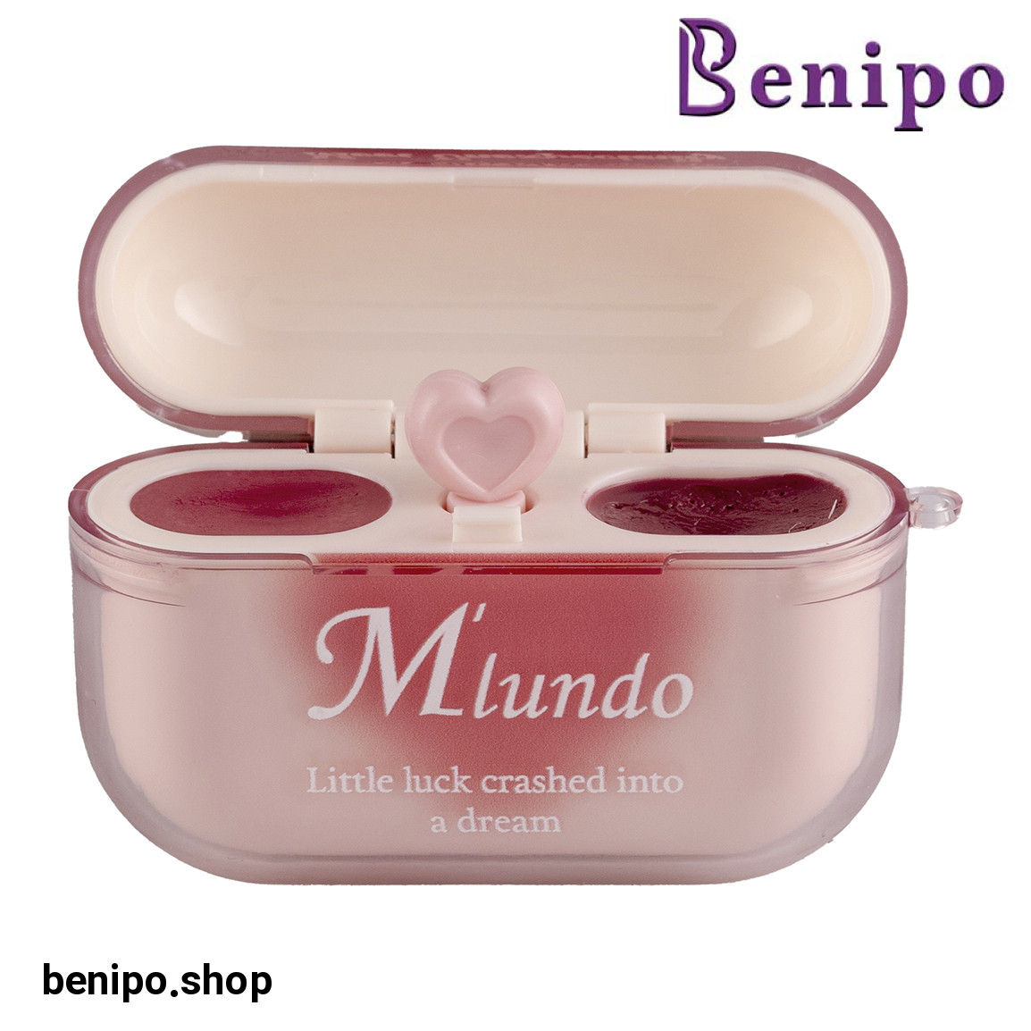 رژلب و موس لب دوقلو مدل Airpod