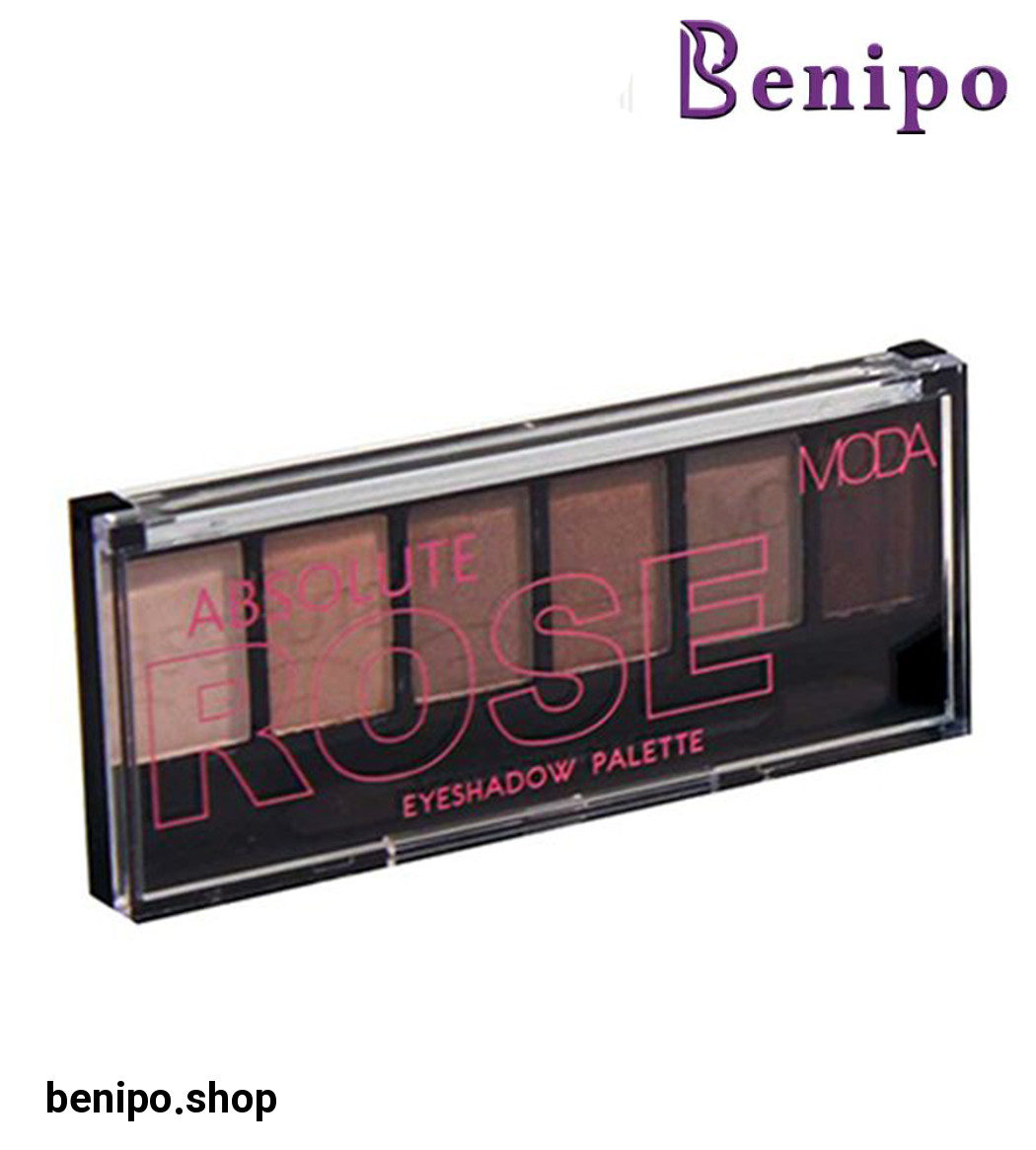 پالت سایه چشم 6 رنگ با رنگدانه های قوی