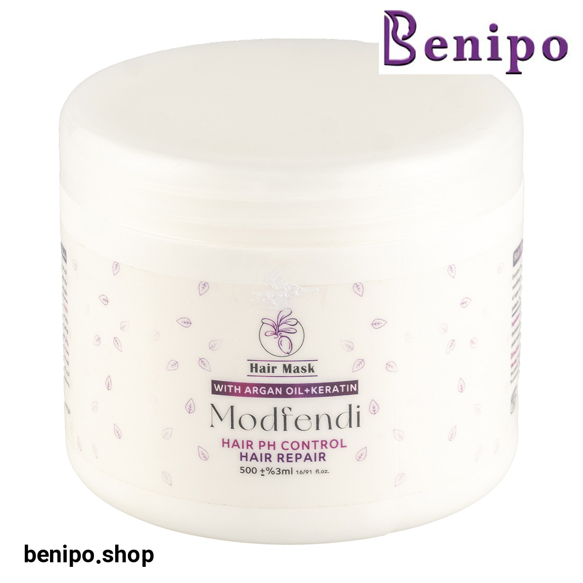 ماسک مو با آبکشی حاوی آرگان و کراتین مناسب مو آسیب دیده حجم 500 میلی لیتر