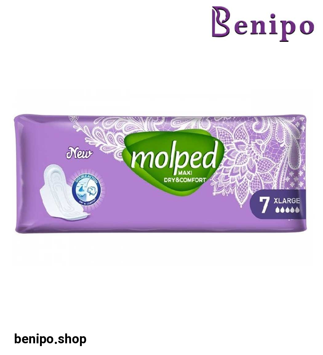 نواربهداشتی ضخیم خشک و راحت سایز خیلی بزرگ بسته 7 عددی