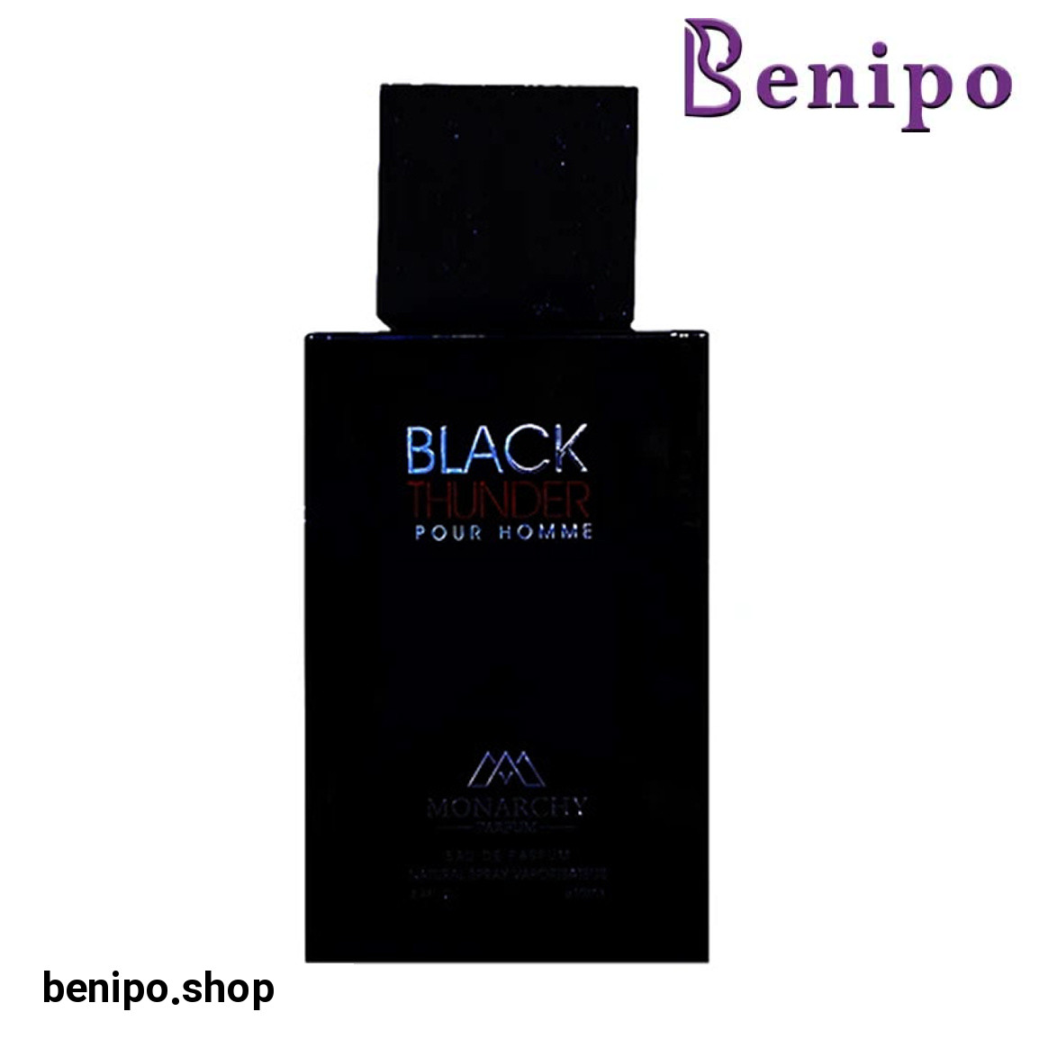 ادو پرفیوم مردانه مدل Black Thunder حجم 100 میلی لیتر