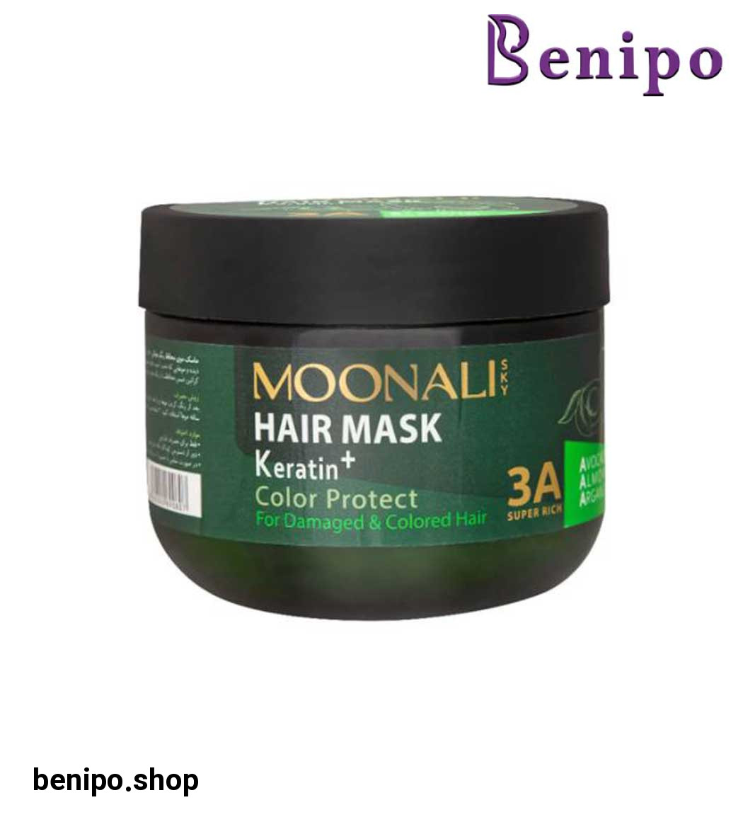 ماسک مو با آبکشی مناسب موهای آسیب دیده و رنگ شده حجم 500 میل