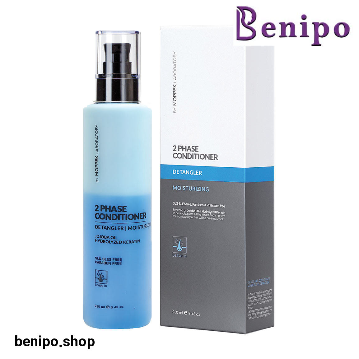 اسپری دو فاز نرم کننده مو حجم 250 میلی لیتر