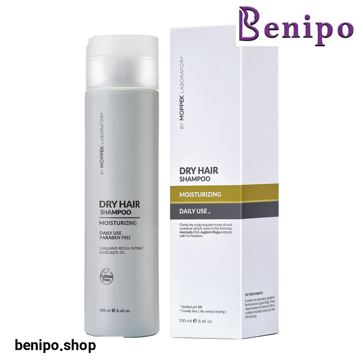 شامپو موهای خشک حجم 250 میلی لیتر