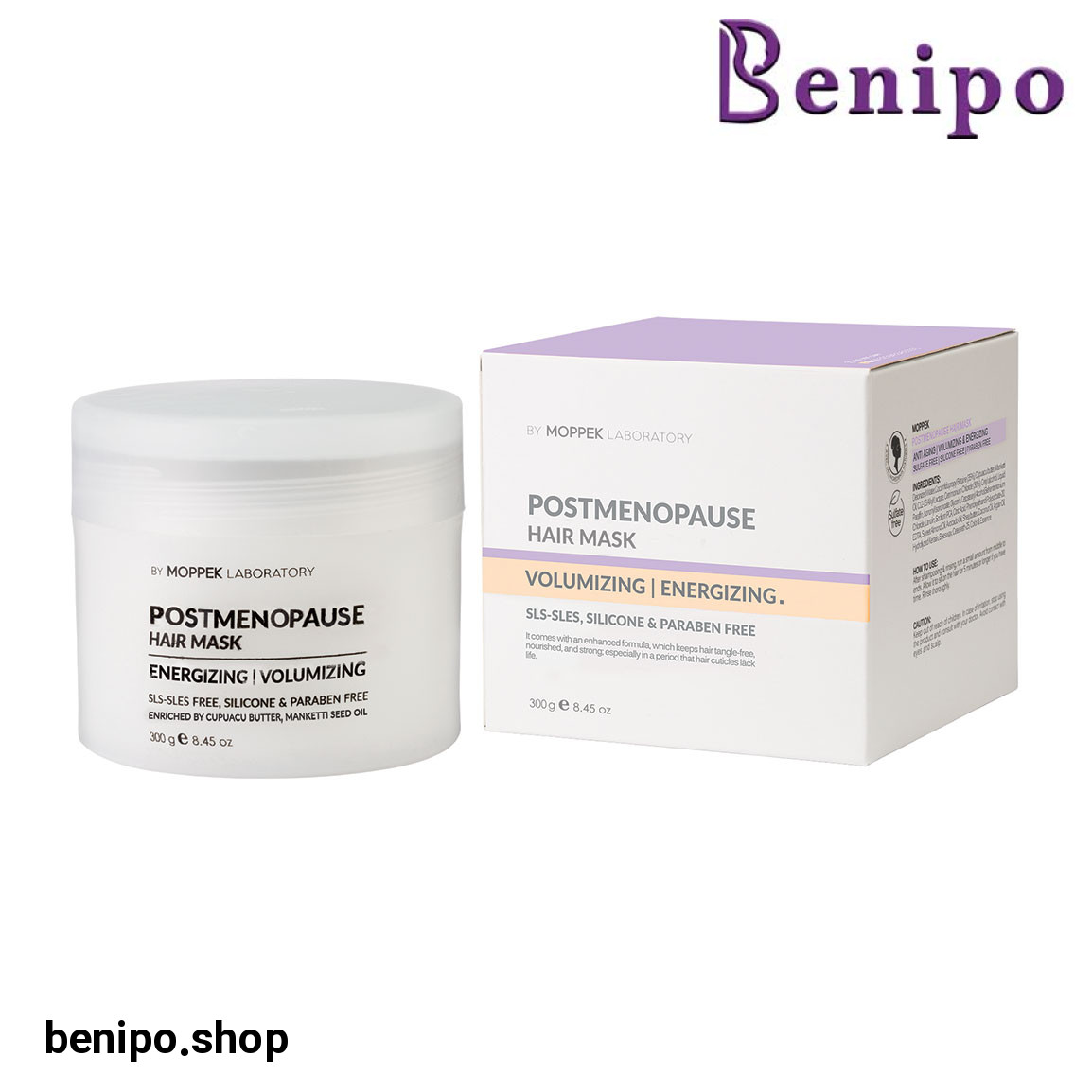 ماسک مو مناسب موهای نازک و کم 300میل