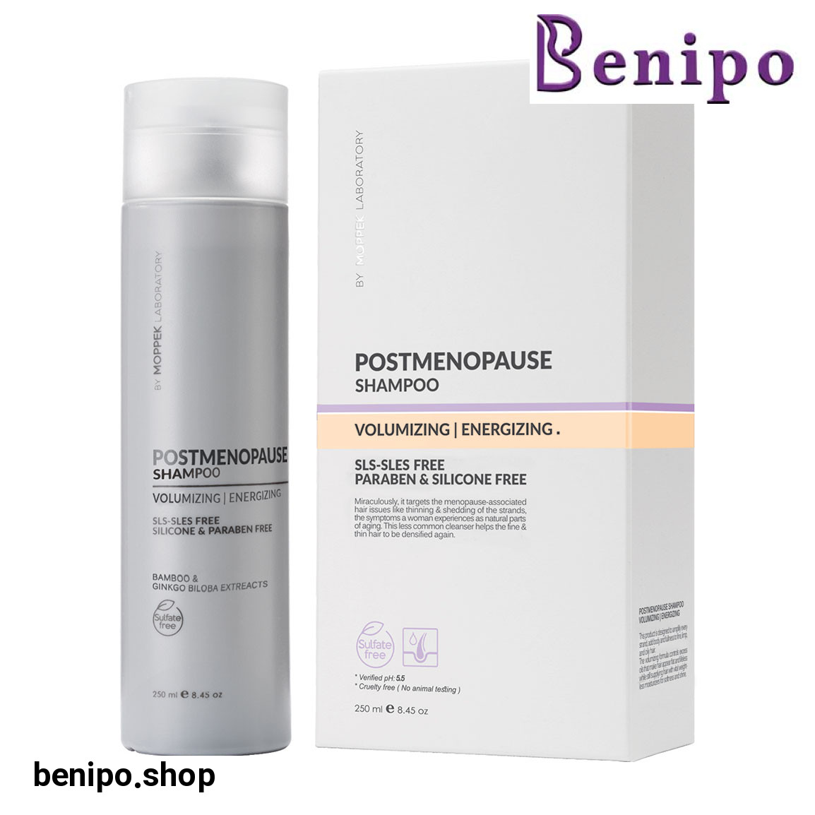 شامپو Postmenopause مناسب موهای نازک و کم حجم 250میل