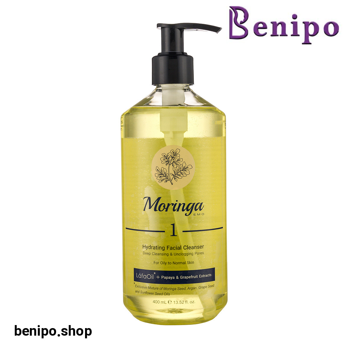 ژل شستشو و آبرسان صورت شماره 1 حجم 400 میلی لیتر