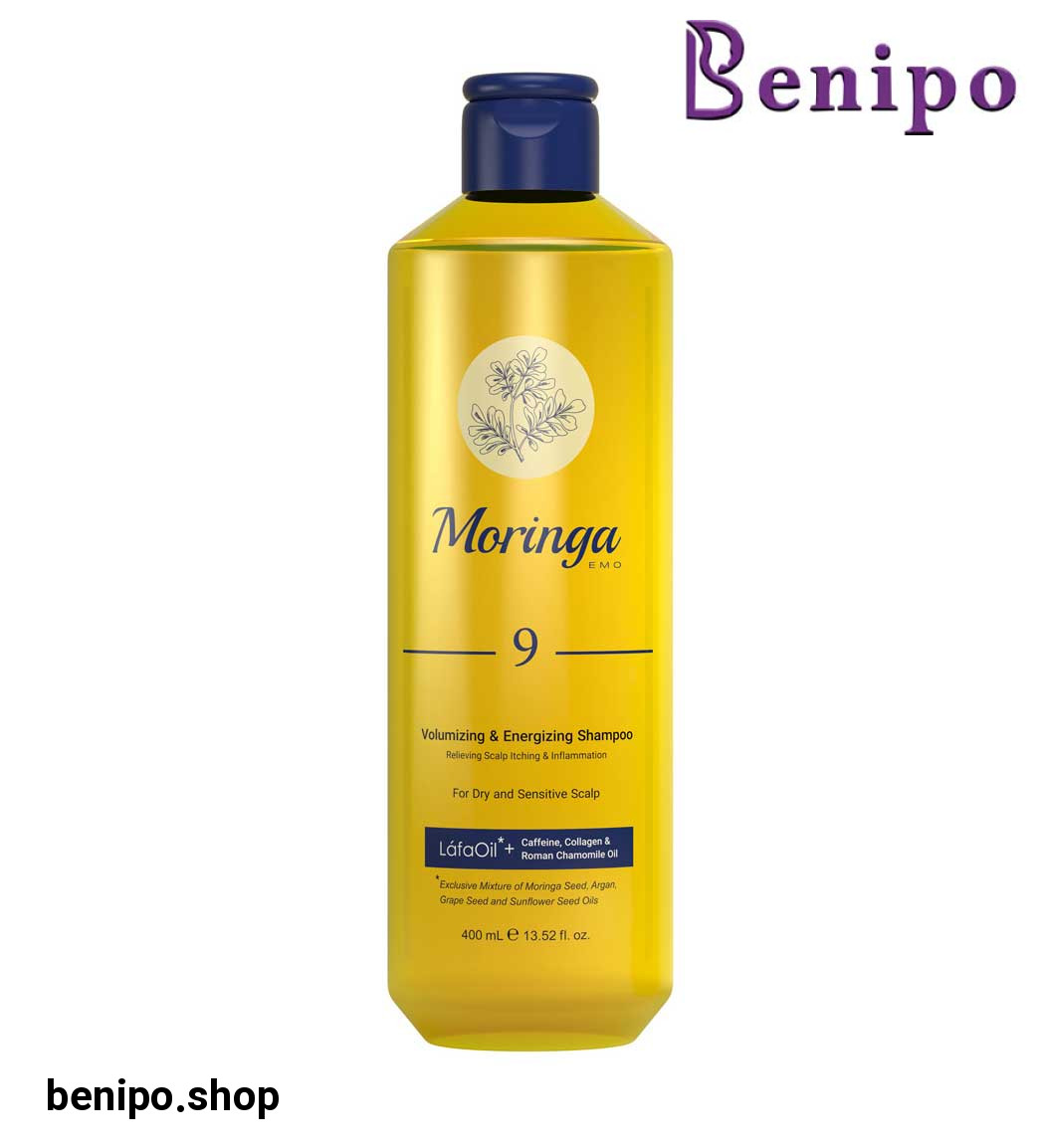 شامپو تسکین دهنده پوست سر خشک و حساس شماره 9 حجم 400میل