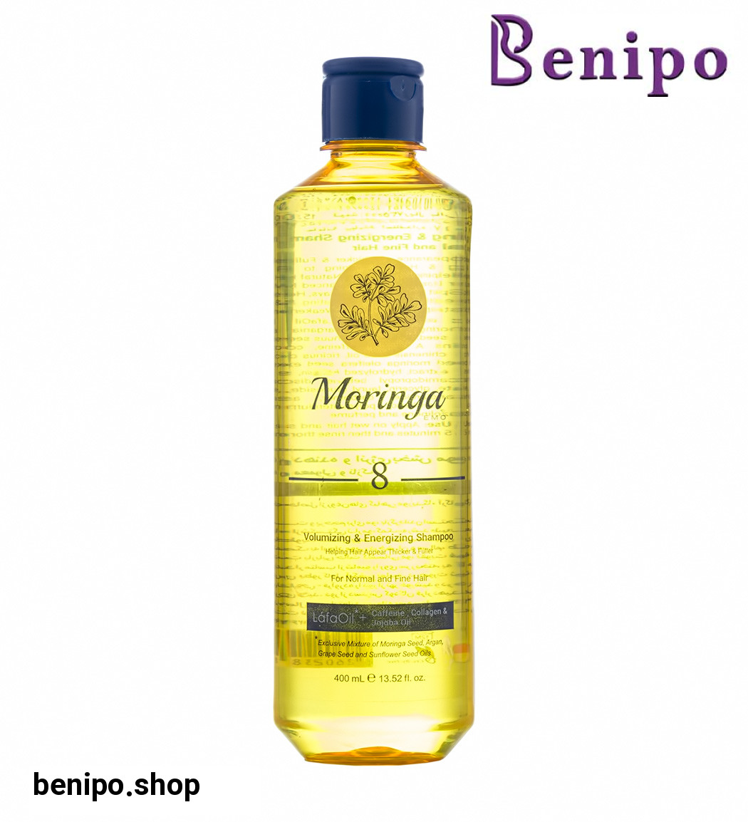 شامپو ضخیم کننده موهای معمولی و نازک شماره 8 حجم 400میل