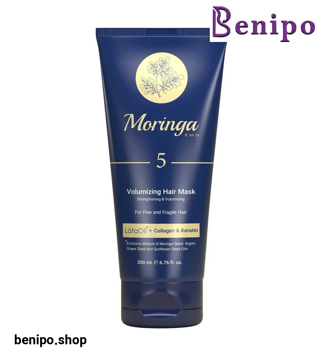 ماسک مو حجم دهنده مناسب موهای نازک و شکننده شماره 5 حجم 200میل