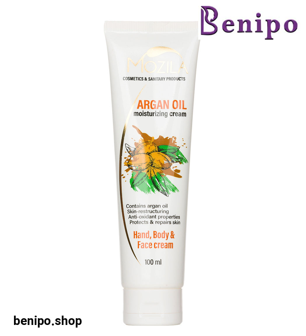 کرم مرطوب کننده حاوی روغن آرگان 100میل