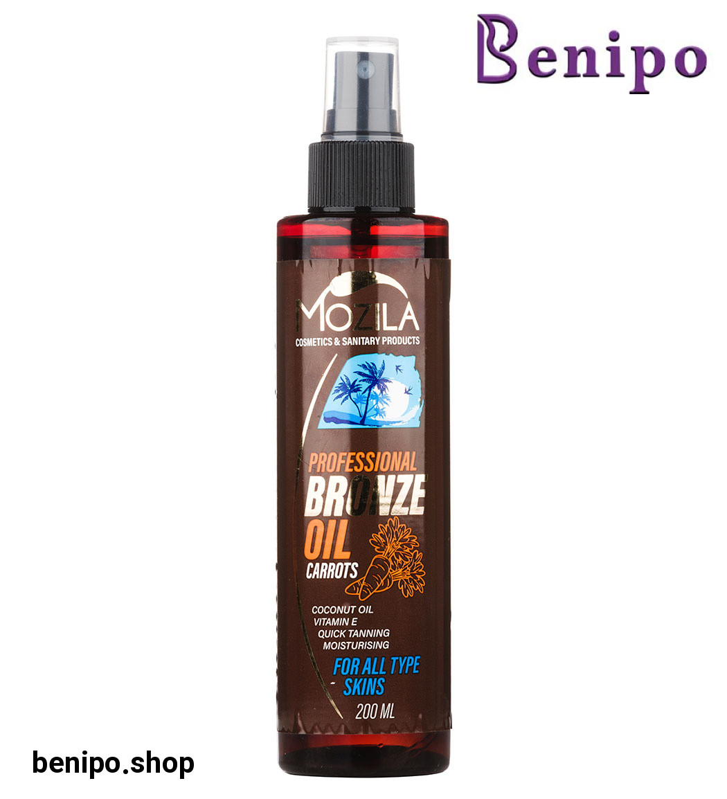 روغن برنزه کننده هویج 200میل