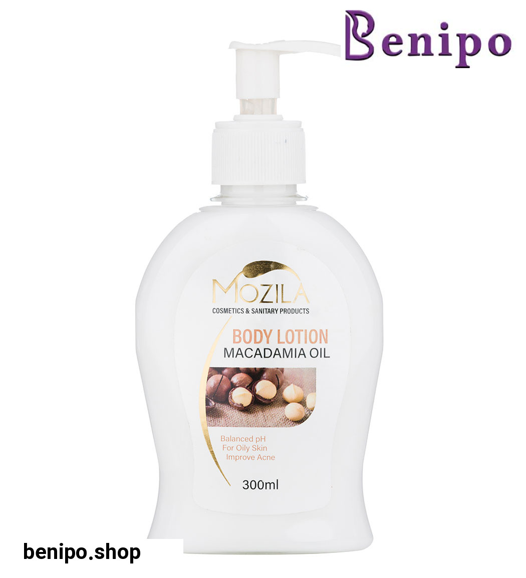 لوسیون بدن حاوی روغن ماکادمیا 300میل