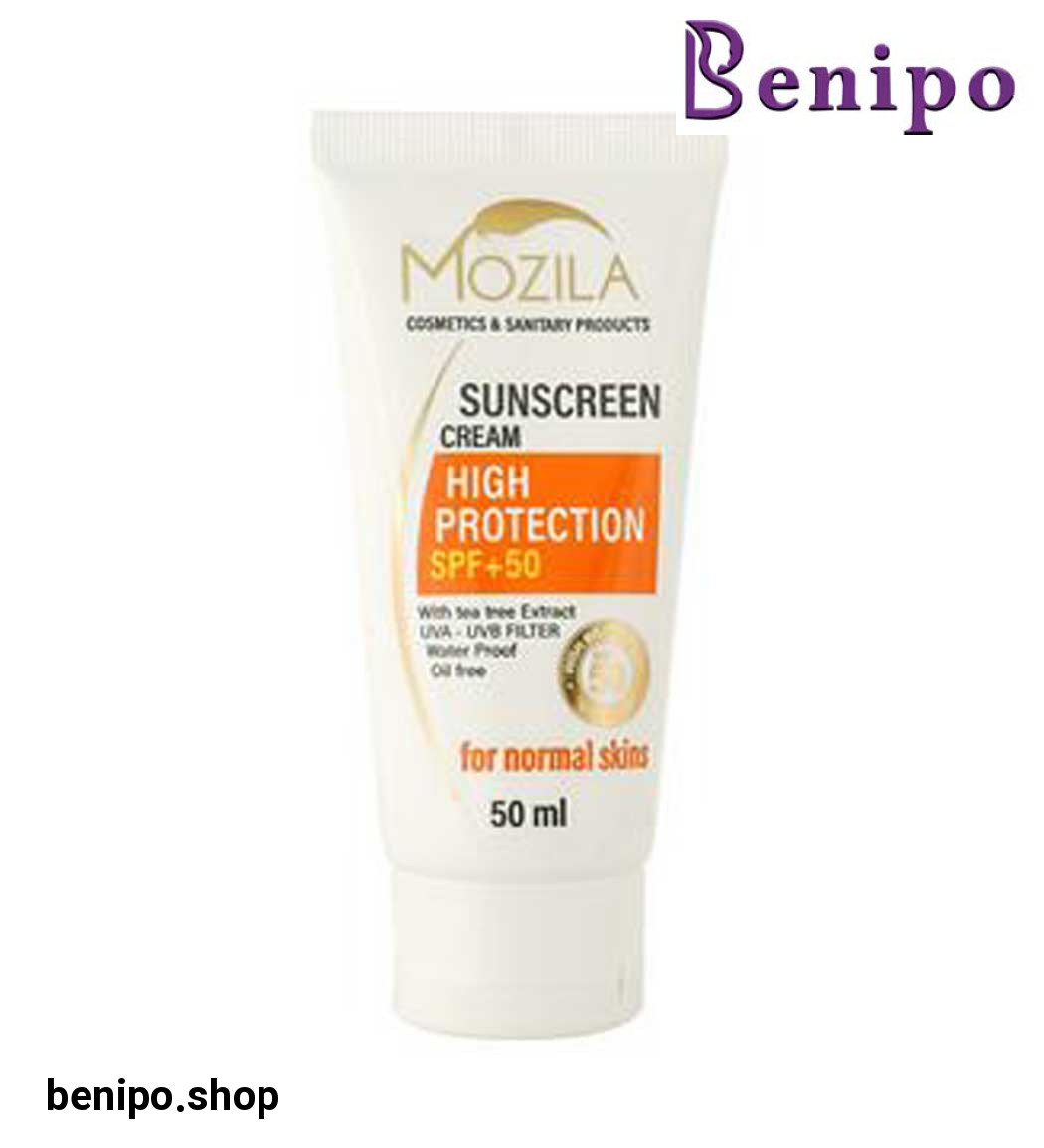 کرم ضد آفتاب spf50 حجم 50میل