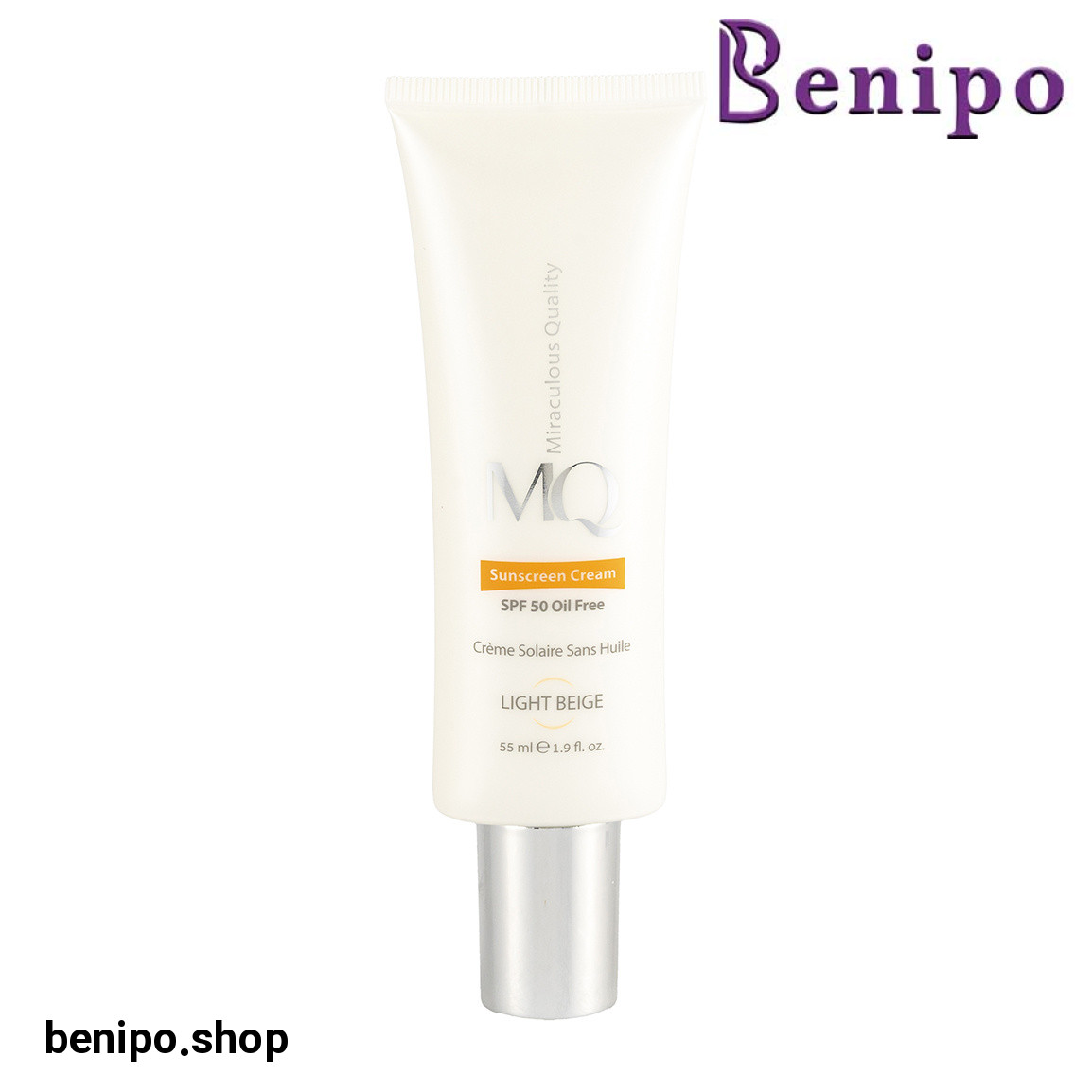 کرم ضد آفتاب رنگی نرمال spf50 حجم 55 میل