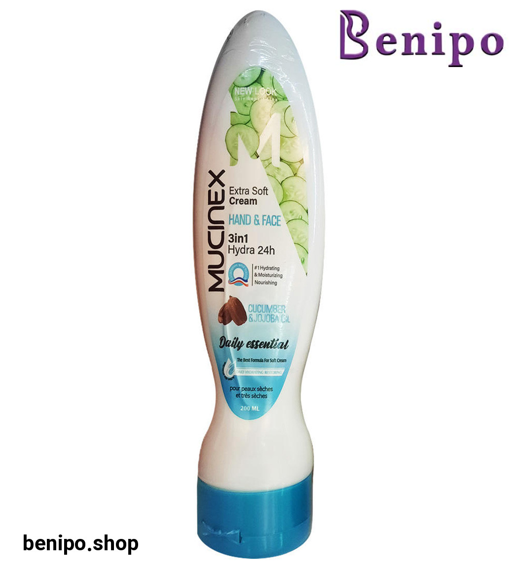 کرم آبرسان و مرطوب کننده خیار و روغن جوجوبا 200 میل