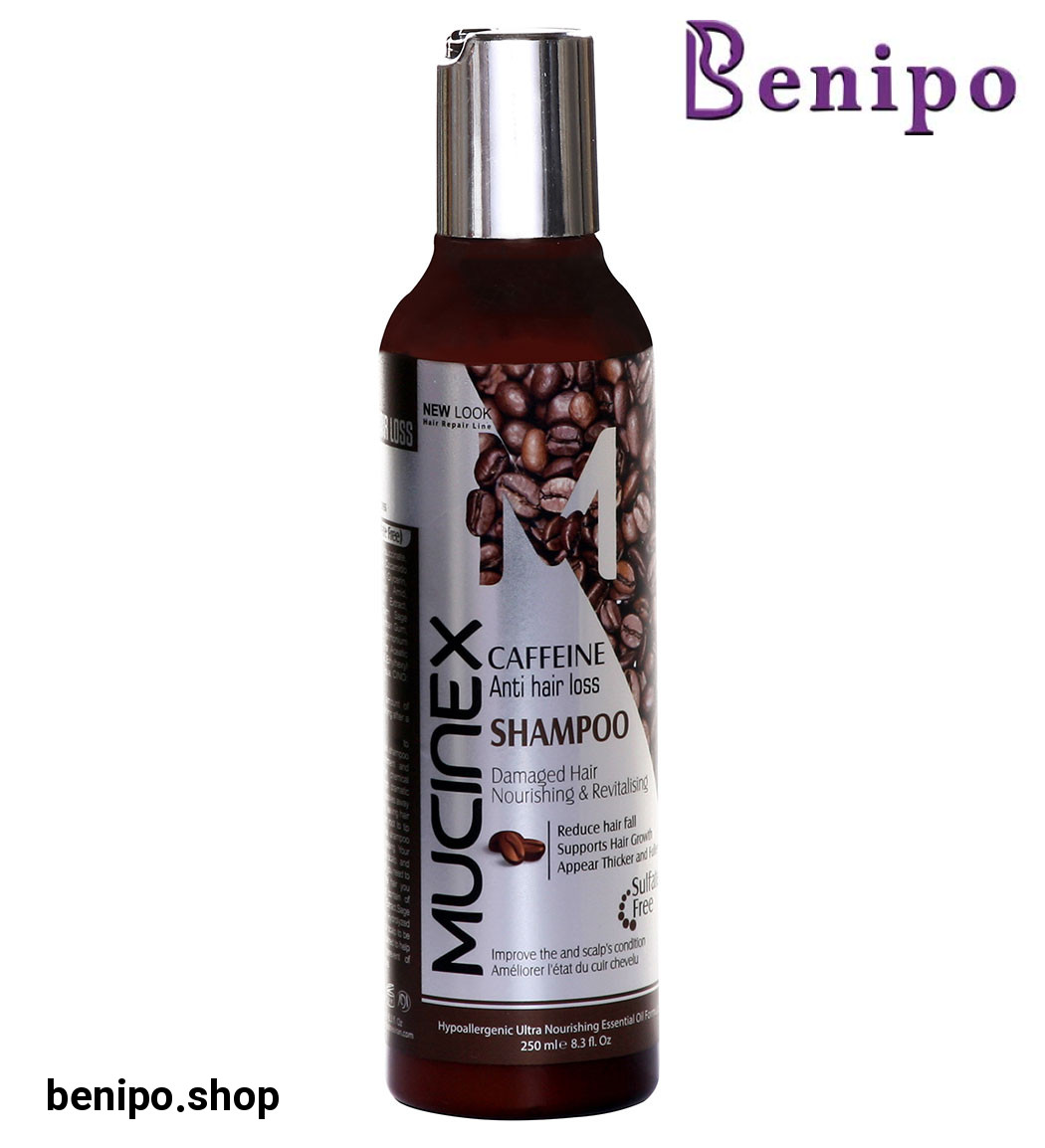 شامپو کافئین ضدریزش بدون سولفات 250میل