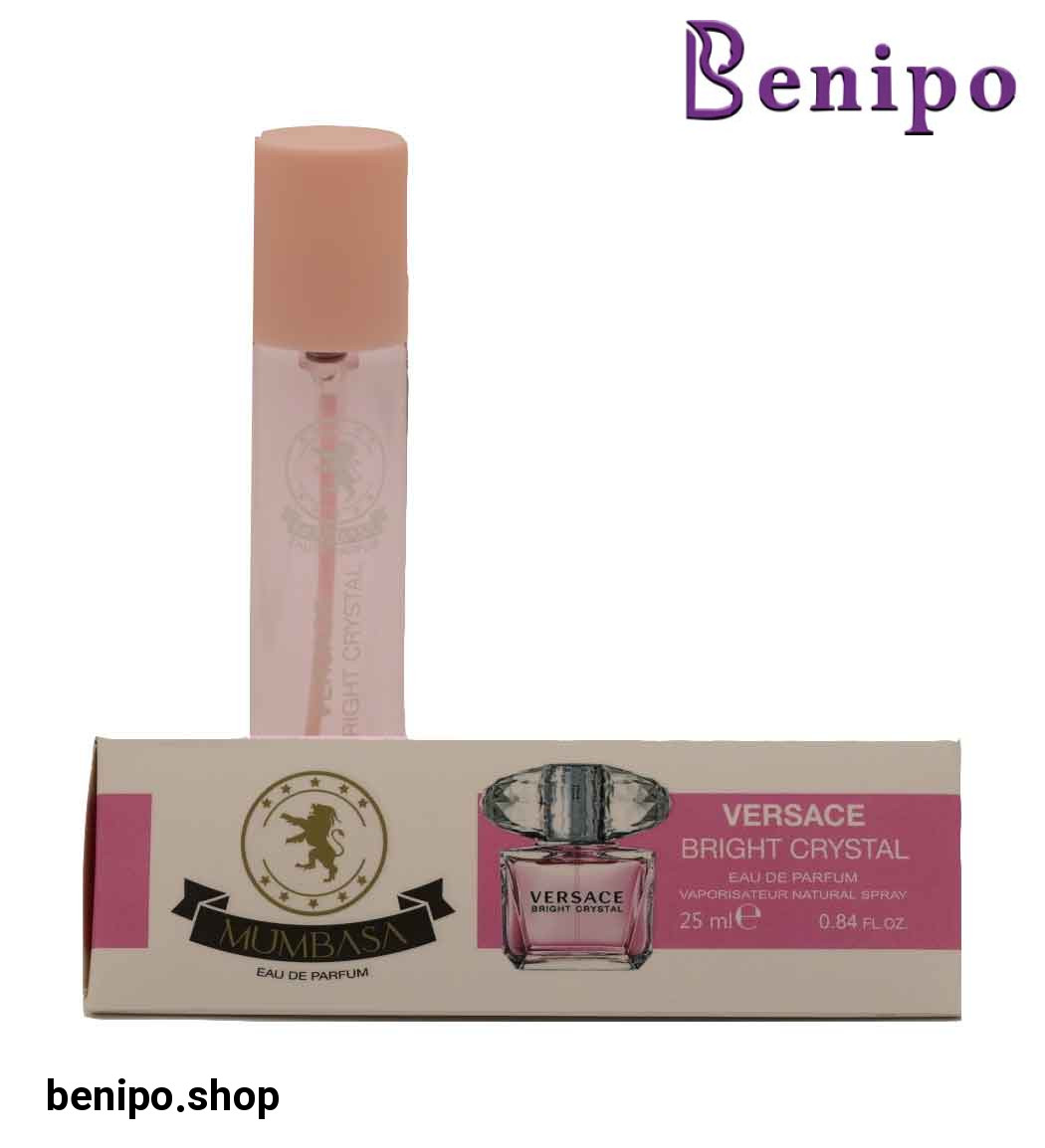 عطر جیبی زنانه مدل ورساچه کریستال 25میل