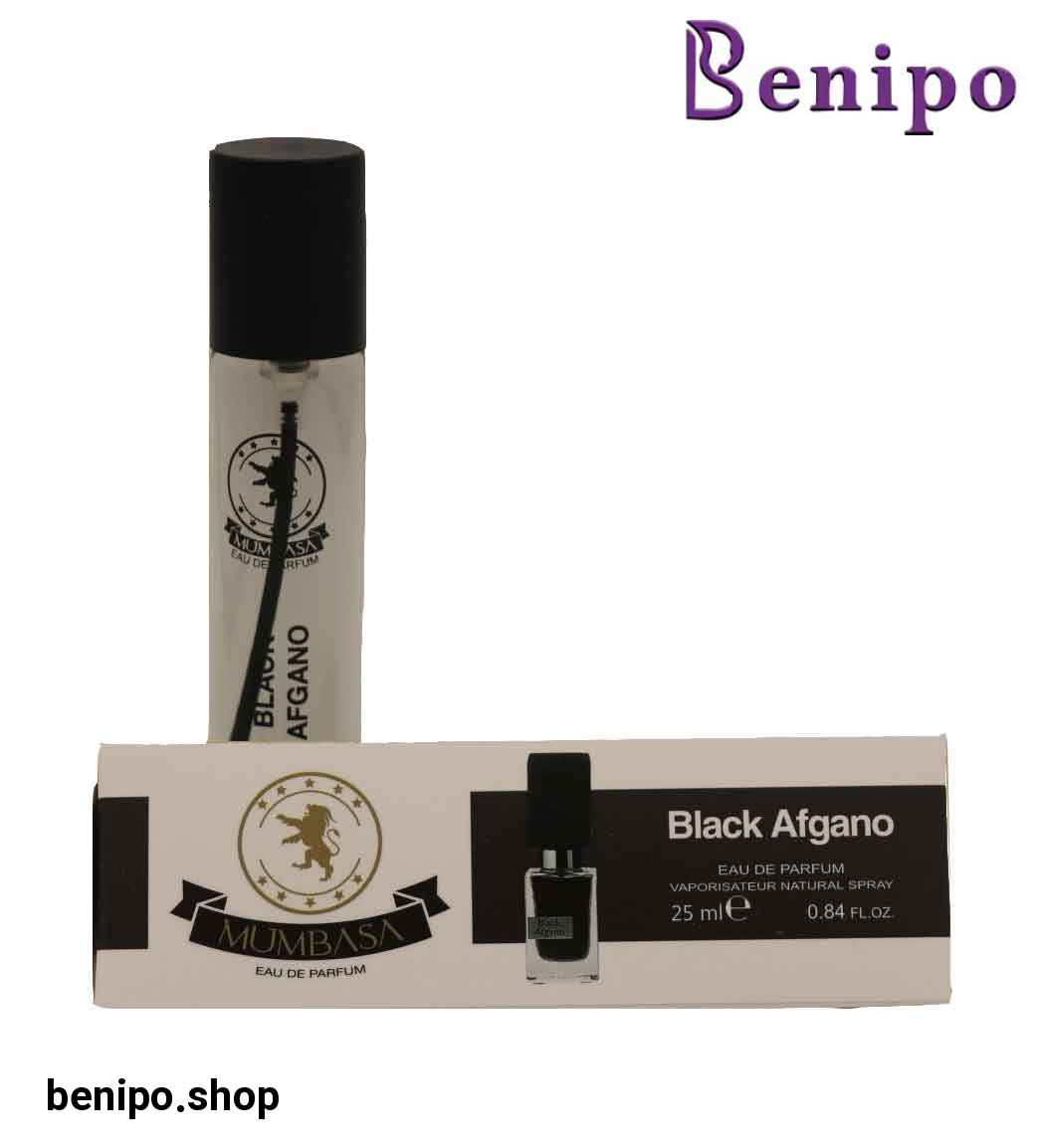 عطر جیبی اسپرت مدل بلک افغانو 25میل