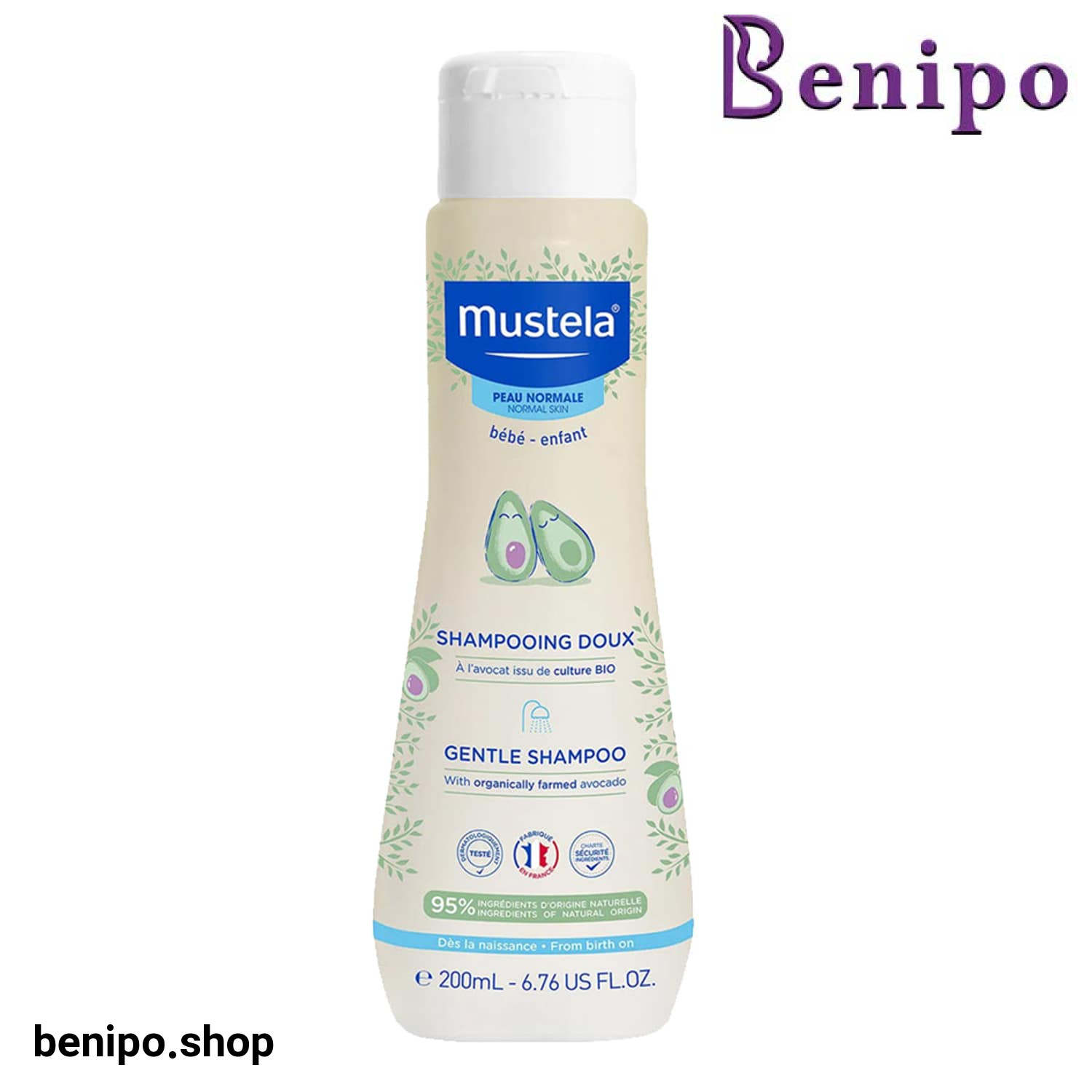 شامپو کودک آووکادو موستلا