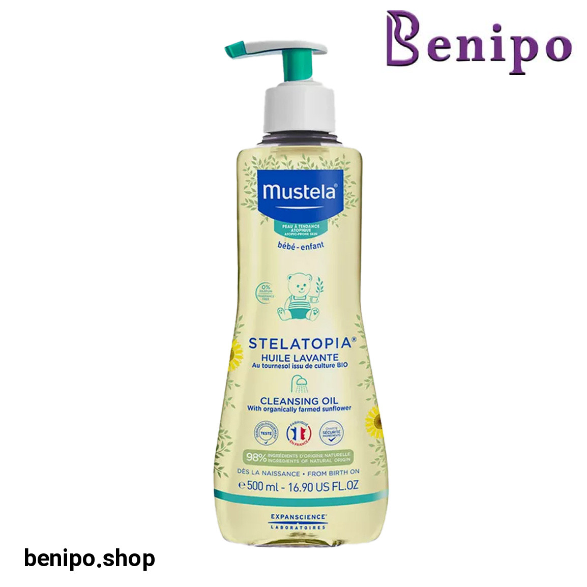 روغن ماساژ کودک حجم 500 میلی لیتر