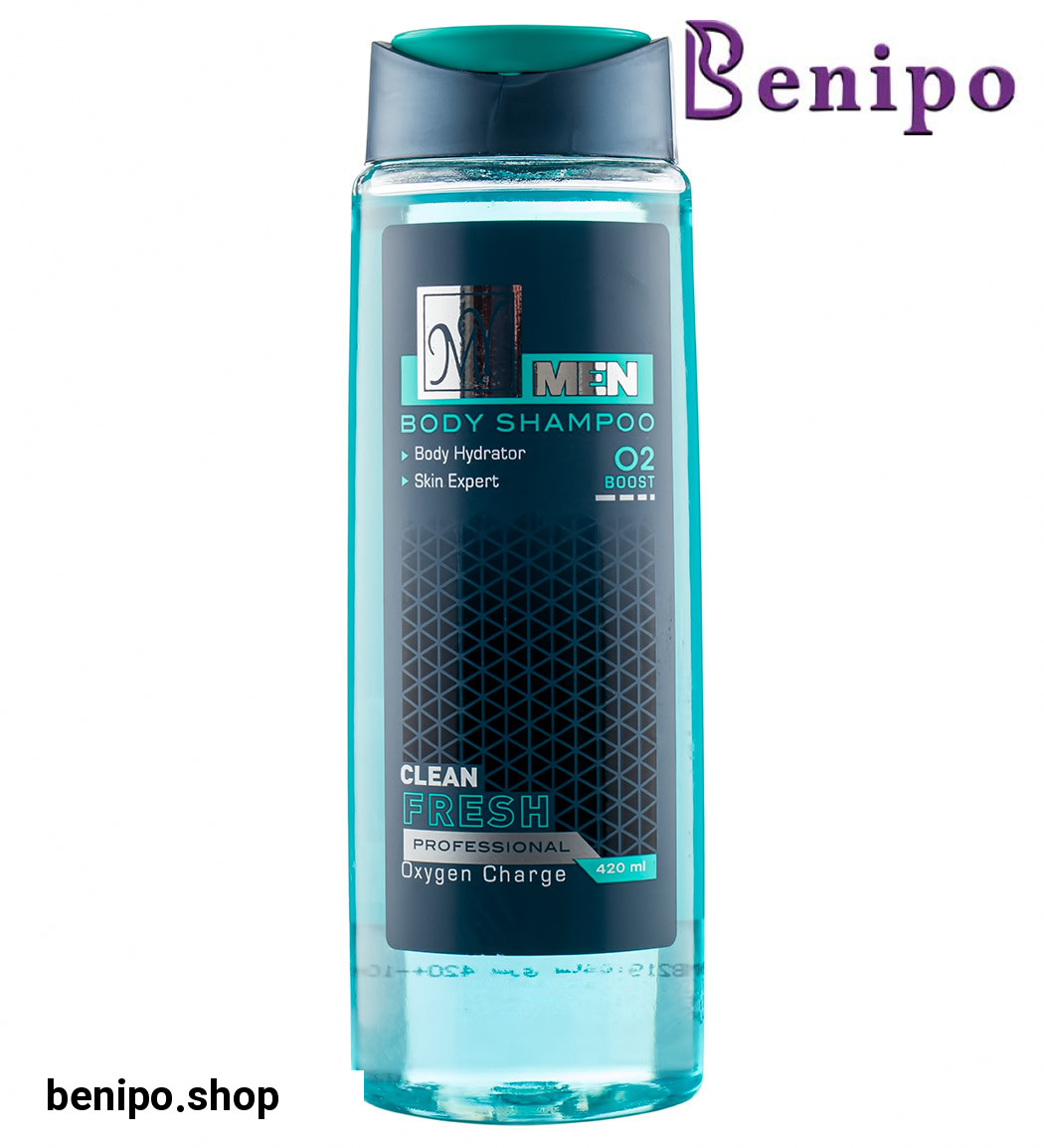 شامپو بدن کلین فرش مخصوص آقایان 420میل
