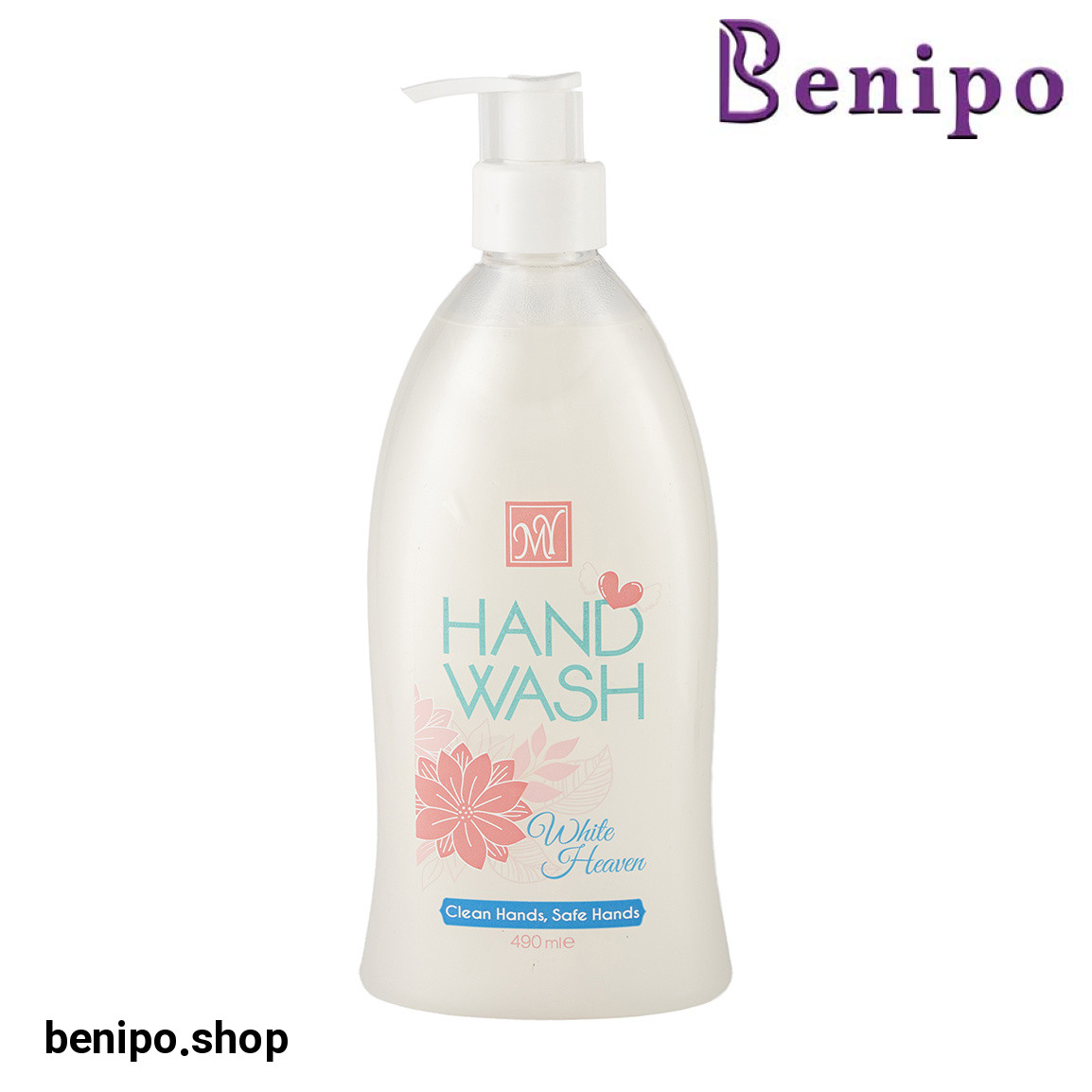 مایع دستشویی صدفی مدل نارگیل حجم 490 میلی لیتر