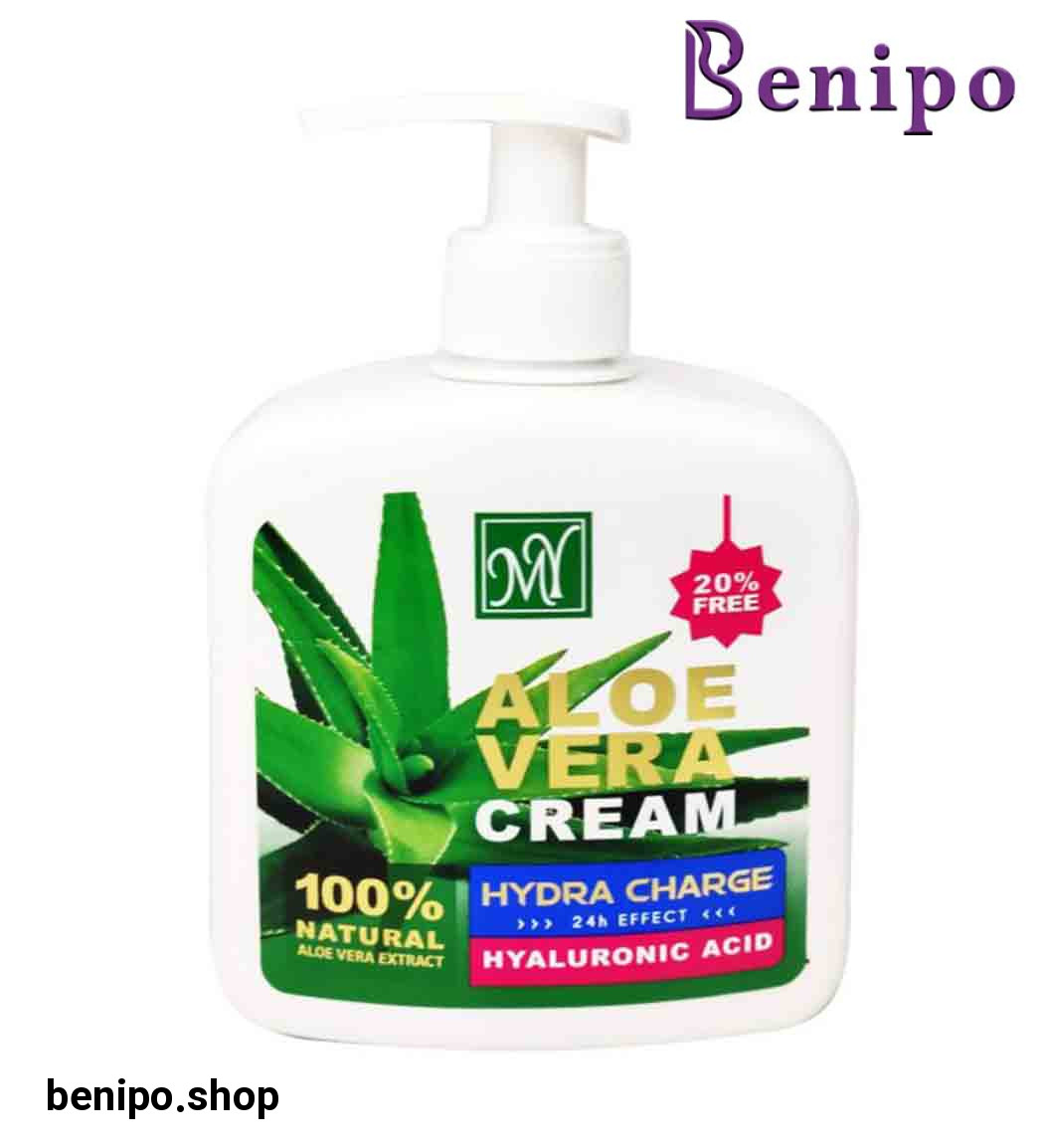 کرم مرطوب کننده پمپی آلوئه ورا 490 میل