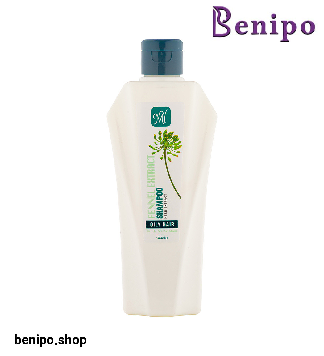 شامپو گیاهی رازیانه مناسب مو چرب حجم 400 میل