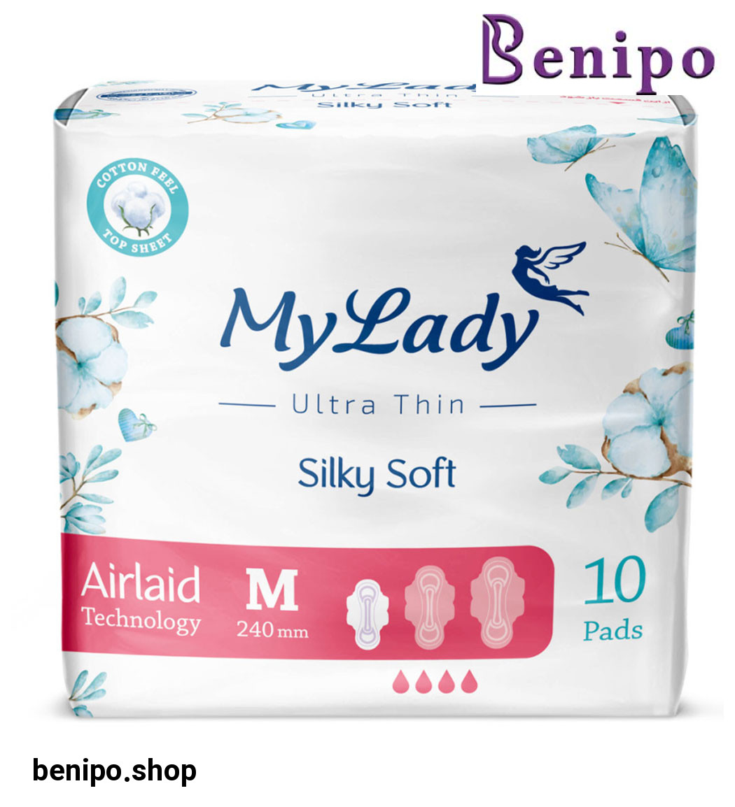 پک 5 عددی نواربهداشتی اولترا مدل به نرمی ابریشم سایز متوسط 10عددی