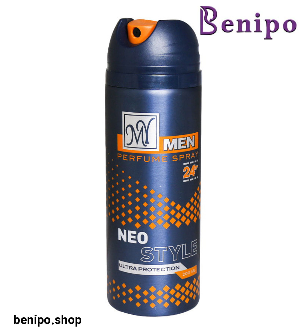 اسپری بدن مردانه 24 ساعته نئو استایل 200 میل
