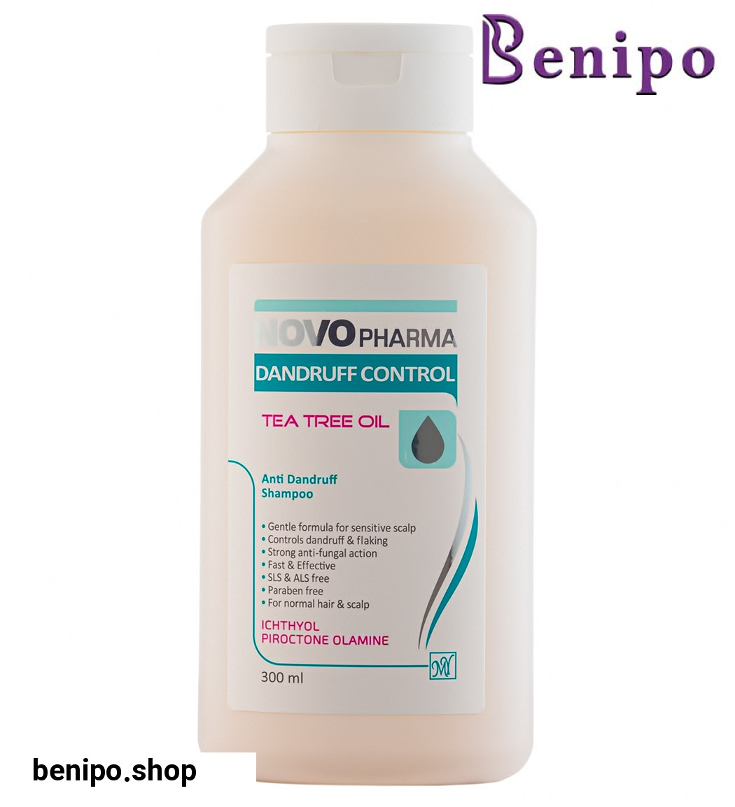 شامپو ضد شوره نوو فارما مناسب موهای معمولی 300 میل