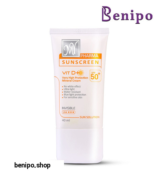 کرم ضد آفتاب SPF50 سان سلوشن مینرال 40میل