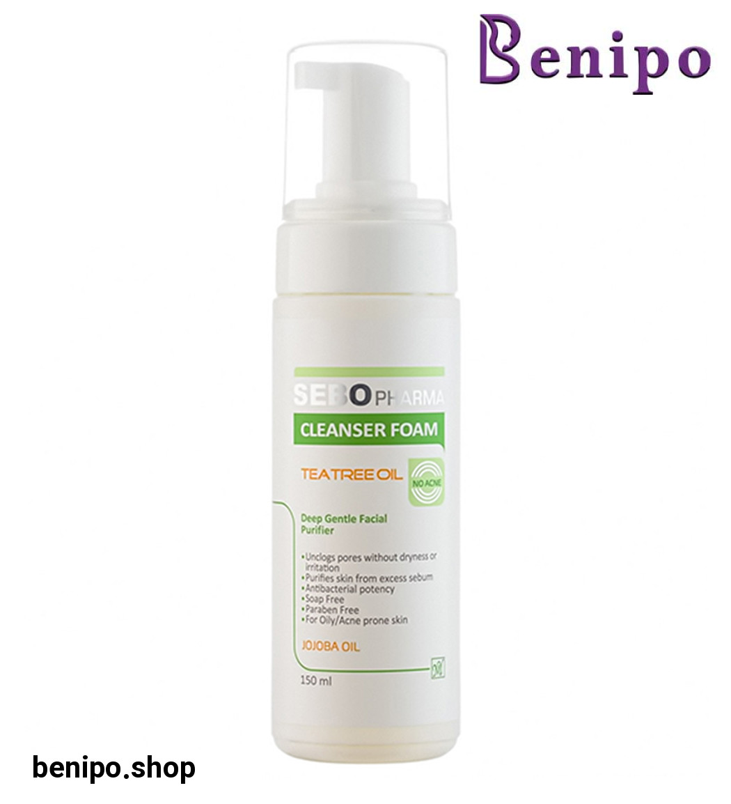 فوم شستشوی صورت Sebu Pharma مناسب پوست چرب 150میل