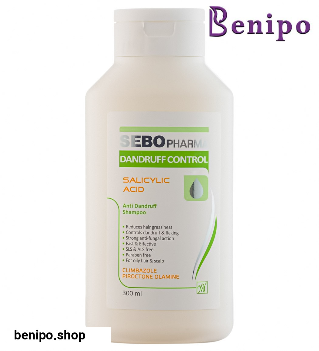 شامپو ضد شوره سبو فارما مناسب موهای چرب 300میل